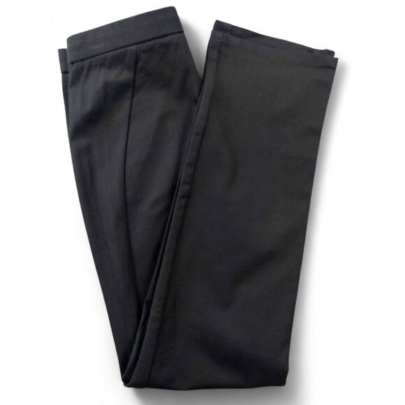 Isaac Mizrahi Live 24/7 Pant Size 10 Black Stretch Straight Leg - Picture 13 of 13